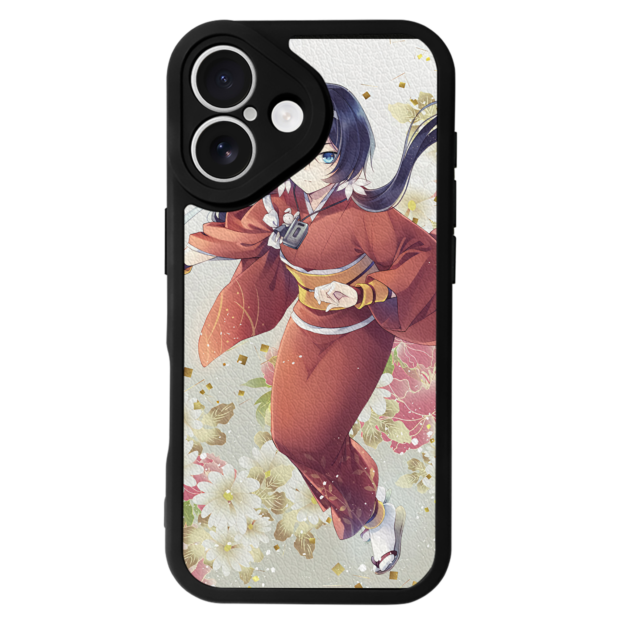（画像用） 文豪ストレイドッグス Bungo Stray Dogs 【iPhone 16シリーズ対応】シリコンスマホケース（レザー調） 材質：シリコン
